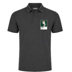 John Daly Golf Icon Frame Men's Polo Shirt - Gray