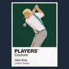 John Daly Golf Icon Frame Men's Polo Shirt