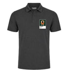 John Daly Hooters Golf Icon Frame Men's Polo Shirt - Gray