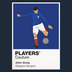 John Greig Glasgow Rangers Icon Frame — Navy