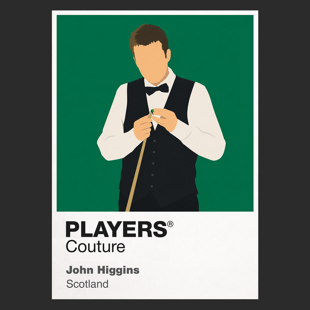 John Higgins Snooker Icon Frame Men's Hoodie