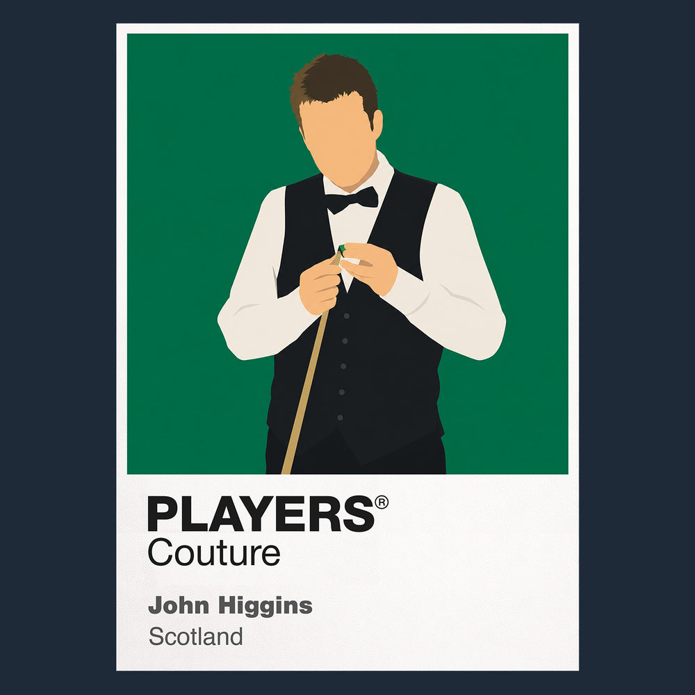 John Higgins Snooker Icon Frame Men's Hoodie