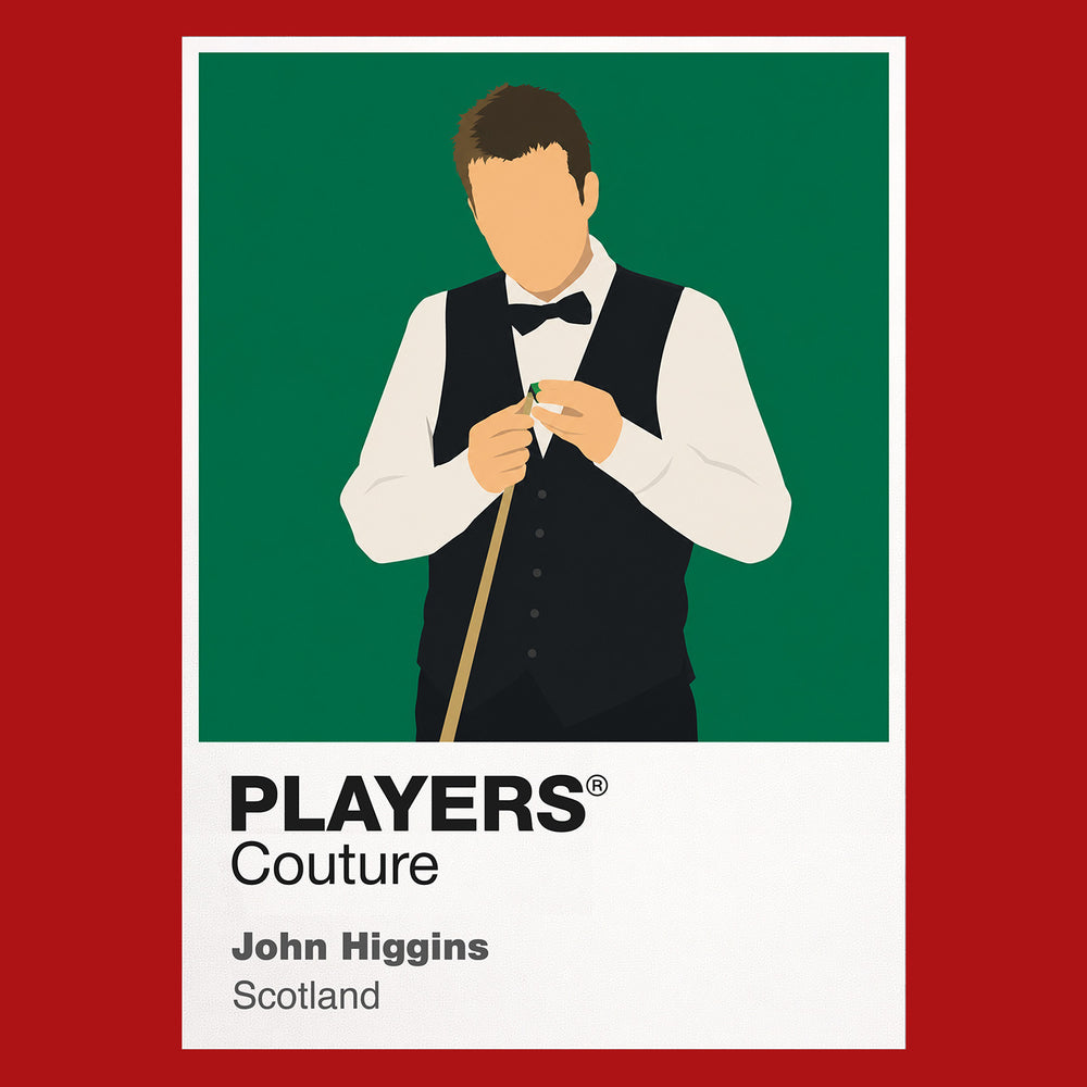 John Higgins Snooker Icon Frame Men's Hoodie