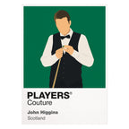 John Higgins Snooker Icon Frame Men's Hoodie
