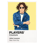 John Lennon John Lennon design one, focused on the glasses and restrained solo-era portrait Icon Frame artwork on white