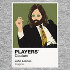 John Lennon John Lennon design two, offering a distinct visual chapter of his Beatles and solo identity Icon Frame artwork in grey