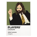 John Lennon John Lennon design two, offering a distinct visual chapter of his Beatles and solo identity Icon Frame artwork on white
