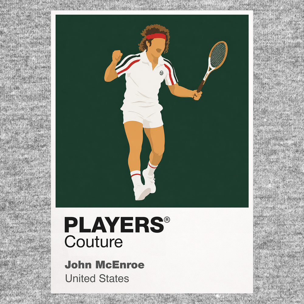 John McEnroe Tennis Icon Frame Men's Hoodie