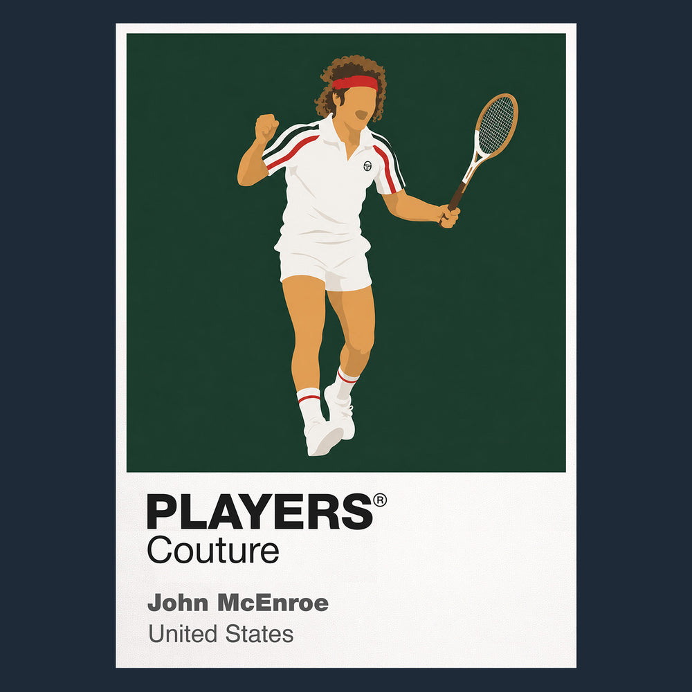 John McEnroe Tennis Icon Frame Men's T-Shirt