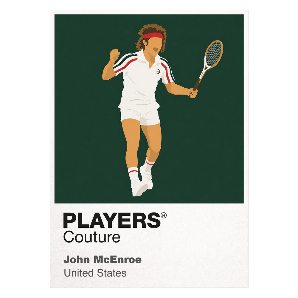 John McEnroe Tennis Icon Frame Men's Hoodie