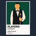 John Parrott Snooker Icon Frame Men's Hoodie