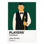 John Parrott Snooker Icon Frame Men's Hoodie