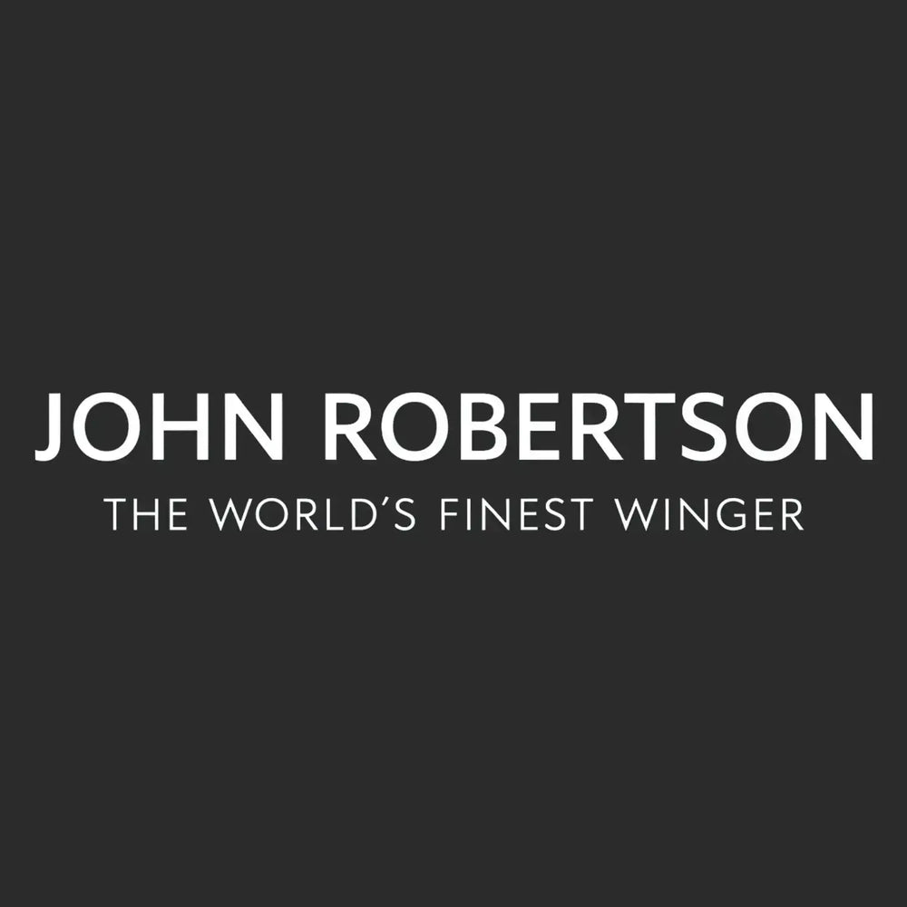 John Robertson Logo Players Couture Mens T-Shirt - White / S | Derby County, Dundee, Fashion Collection, Football, Men's, Nottingham Forest, Scotland, T-Shirts, Volume 1