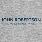 John Robertson Logo Players Couture Mens T-Shirt - White / S | Derby County, Dundee, Fashion Collection, Football, Men's, Nottingham Forest, Scotland, T-Shirts, Volume 1