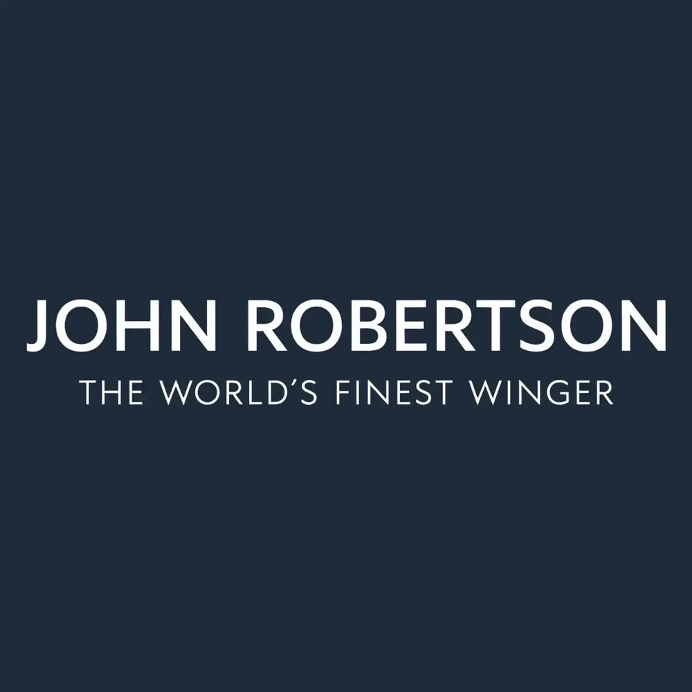 John Robertson Logo Players Couture Mens T-Shirt - White / S | Derby County, Dundee, Fashion Collection, Football, Men's, Nottingham Forest, Scotland, T-Shirts, Volume 1