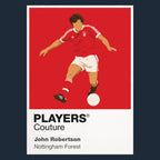 John Robertson Nottingham Forest Icon Frame — Navy