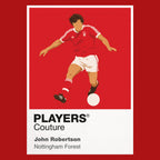 John Robertson Nottingham Forest Icon Frame — Red