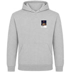John Robertson Nottingham Forest Icons in Lights Frame Men's Hoodie in Gray
