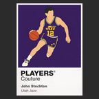 John Stockton Jazz Basketball Icon Frame - Icon Design