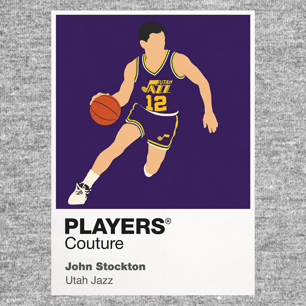 John Stockton Jazz Basketball Icon Frame - Icon Design (View 6)