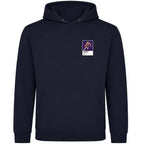 John Stockton Jazz Basketball Icon Frame Men's Hoodie - Navy