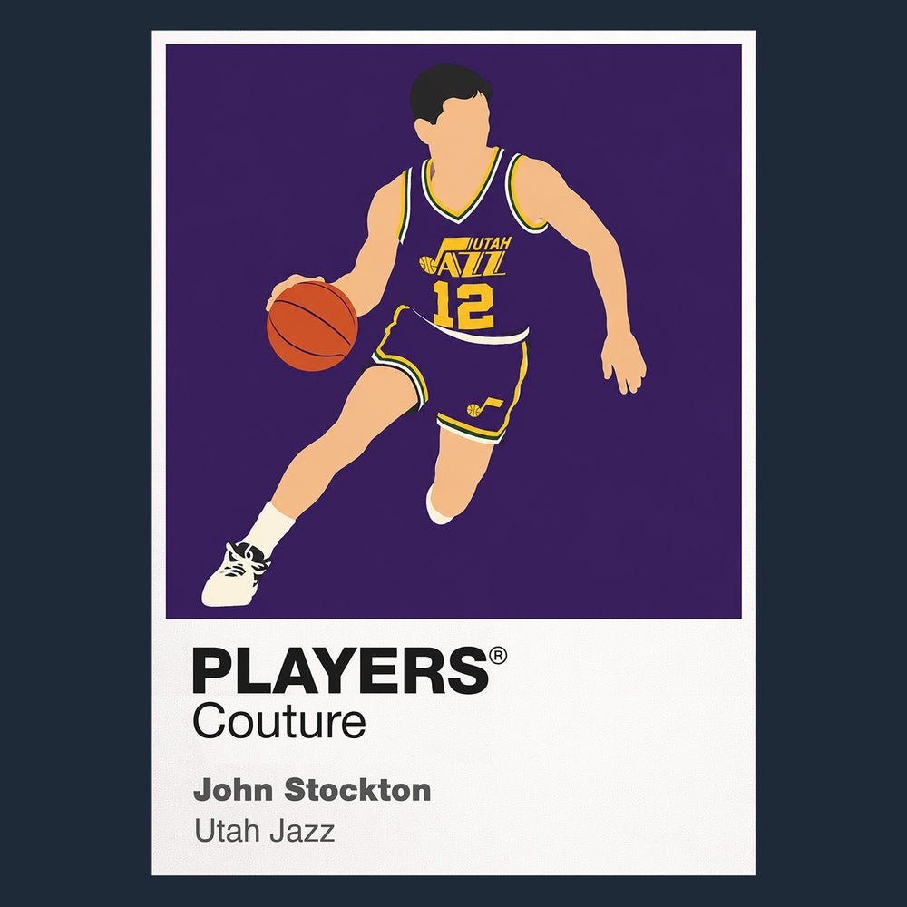 John Stockton Jazz Basketball Icon Frame - Icon Design (View 8)