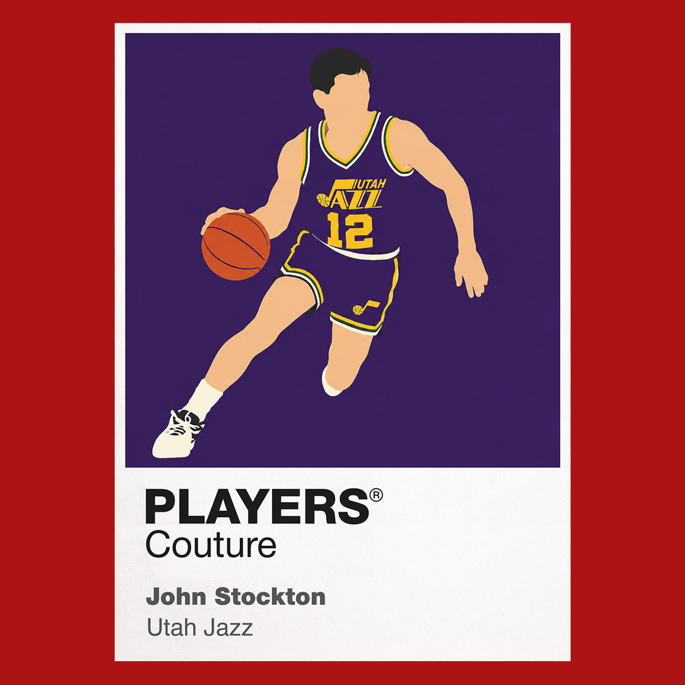 John Stockton Jazz Basketball Icon Frame - Icon Design (View 7)