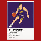 John Stockton Jazz Basketball Icon Frame - Icon Design (View 7)