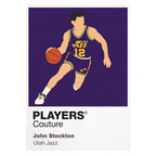 John Stockton Jazz Basketball Icon Frame - Icon Design (View 9)