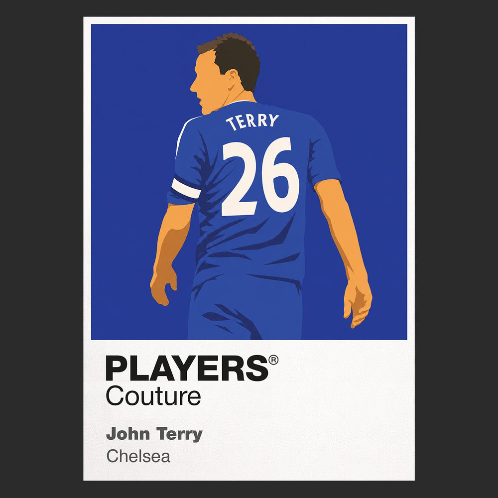 John Terry Chelsea Icon Frame Kids Hoodie — Black Artwork