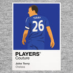 John Terry Chelsea Icon Frame Kids Hoodie — Gray Artwork