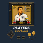 John Terry 1P 8-Bit t-shirt retro gaming design by Players Couture