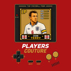 John Terry 1P 8-Bit t-shirt retro gaming design by Players Couture