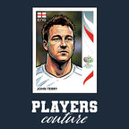 John Terry World Cup Sticker Kids T-Shirt – john terry navy Players Couture design