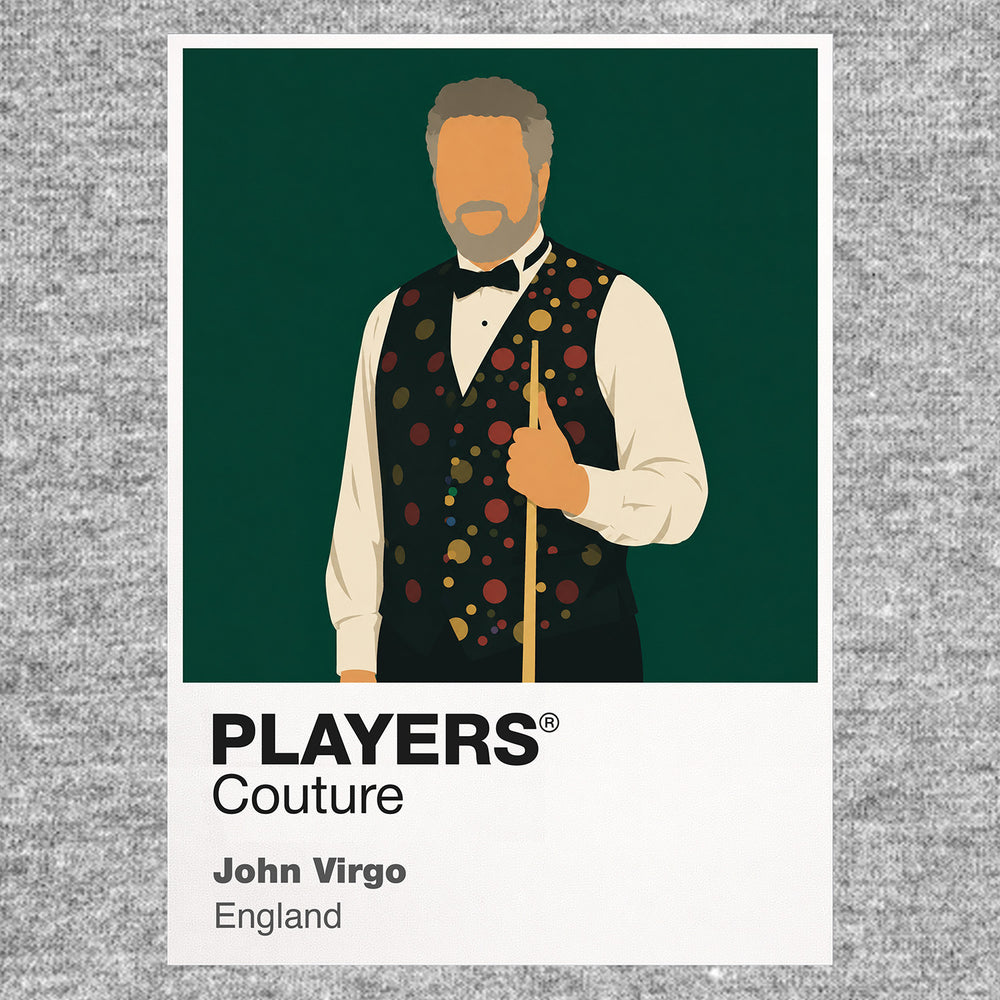 John Virgo Snooker Icon Frame Men's T-Shirt