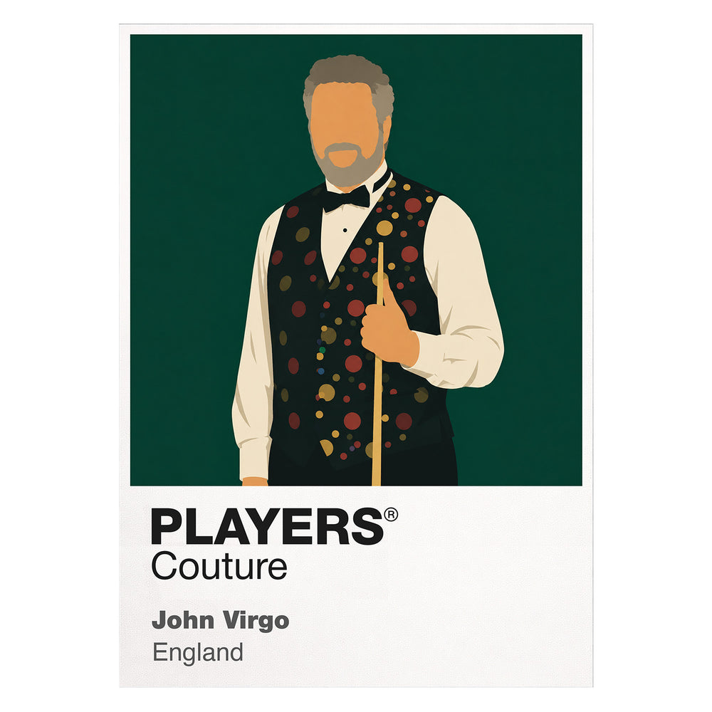 John Virgo Snooker Icon Frame Men's T-Shirt