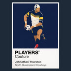 Johnathan Thurston North Queensland Cowboys rugby league T-shirt navy