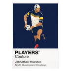 Johnathan Thurston North Queensland Cowboys rugby league T-shirt white