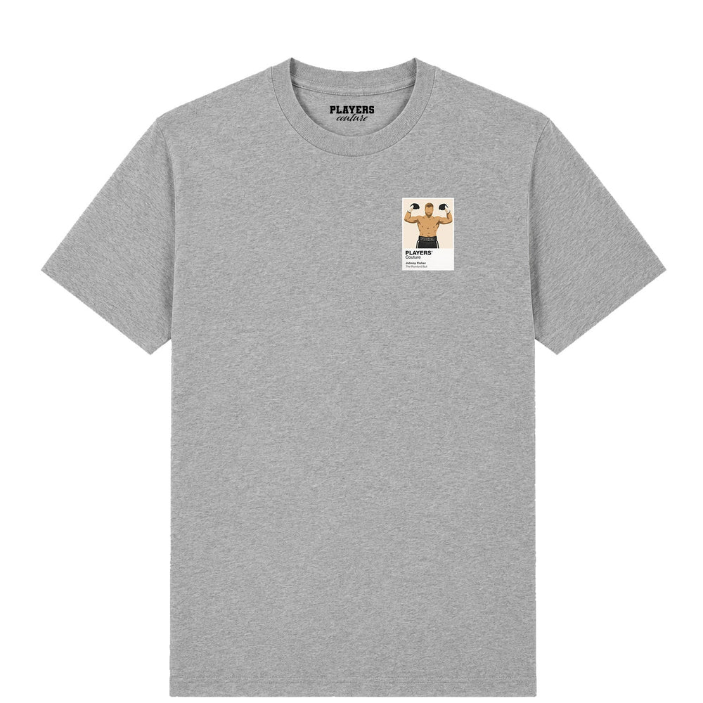 Johnny Fisher Boxing Icon Frame Men's T-Shirt - Gray