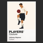 Johnny Haynes Fulham Icon Frame — Black