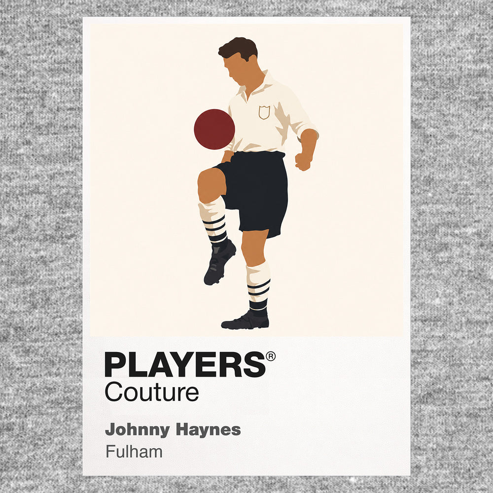 Johnny Haynes Fulham Icon Frame — Gray