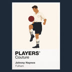 Johnny Haynes Fulham Icon Frame — Navy