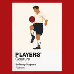 Johnny Haynes Fulham Icon Frame — Red
