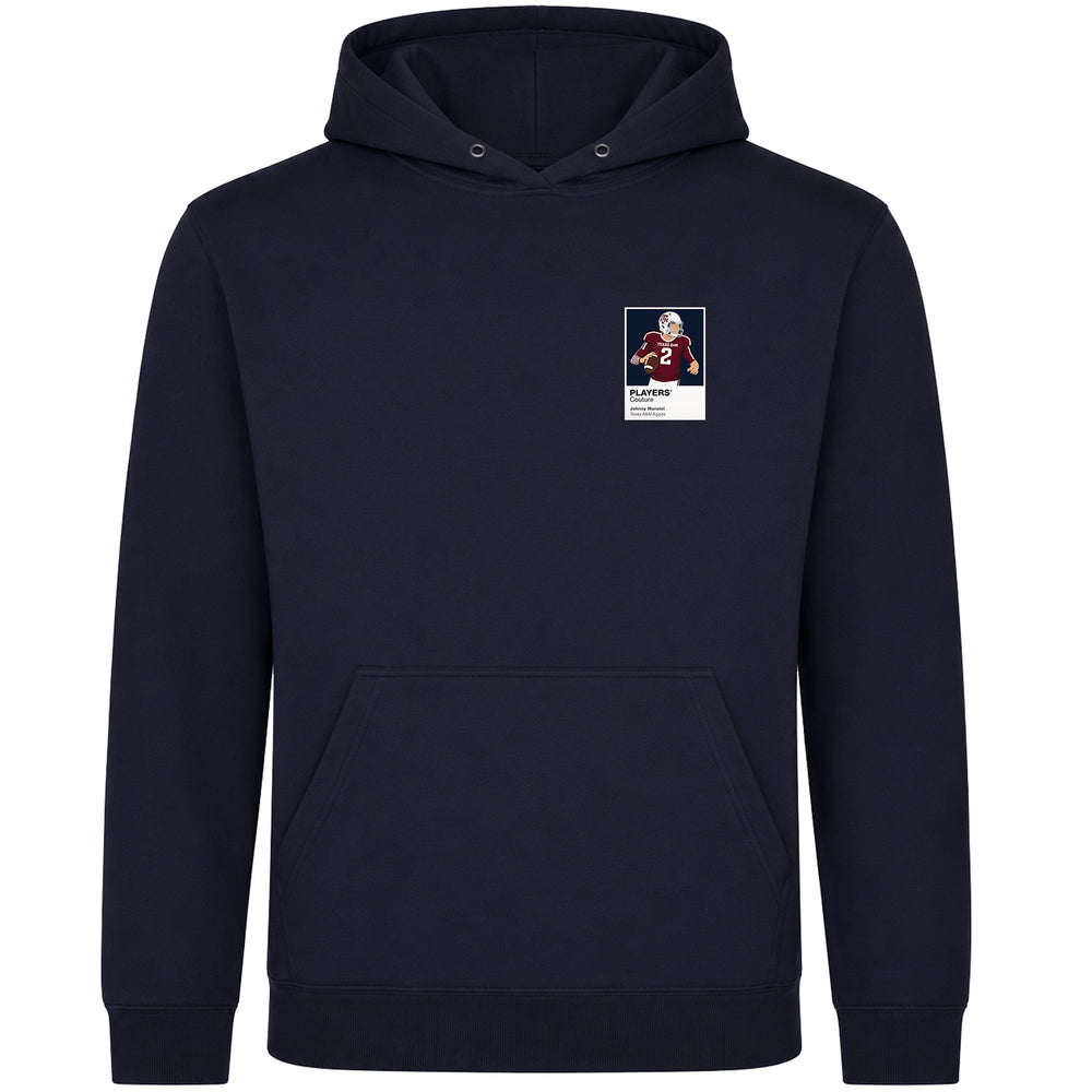 Johnny Manziel Texas A&M Aggies American Football Icon Frame Men's Hoodie