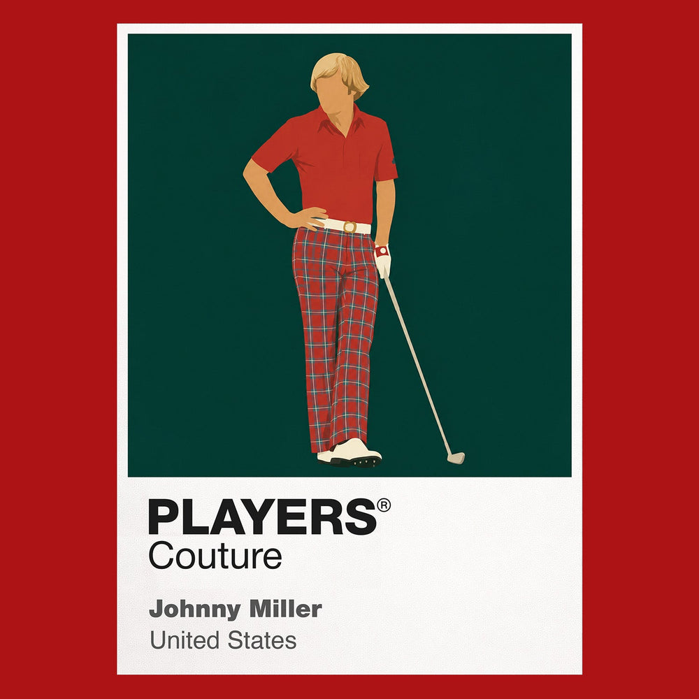 Johnny Miller Golf Icon Frame Men's Polo Shirt