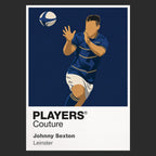 Johnny Sexton Leinster Rugby Union Icon Frame Men's T-Shirt – image 9