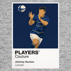 Johnny Sexton Leinster Rugby Union Icon Frame Men's Hoodie – image 6