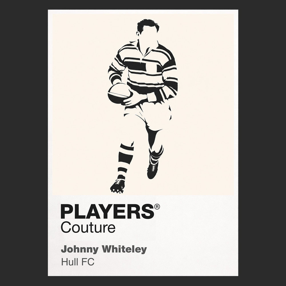 Johnny Whiteley Hull FC rugby league hoodie black