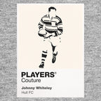 Johnny Whiteley Hull FC rugby league T-shirt grey