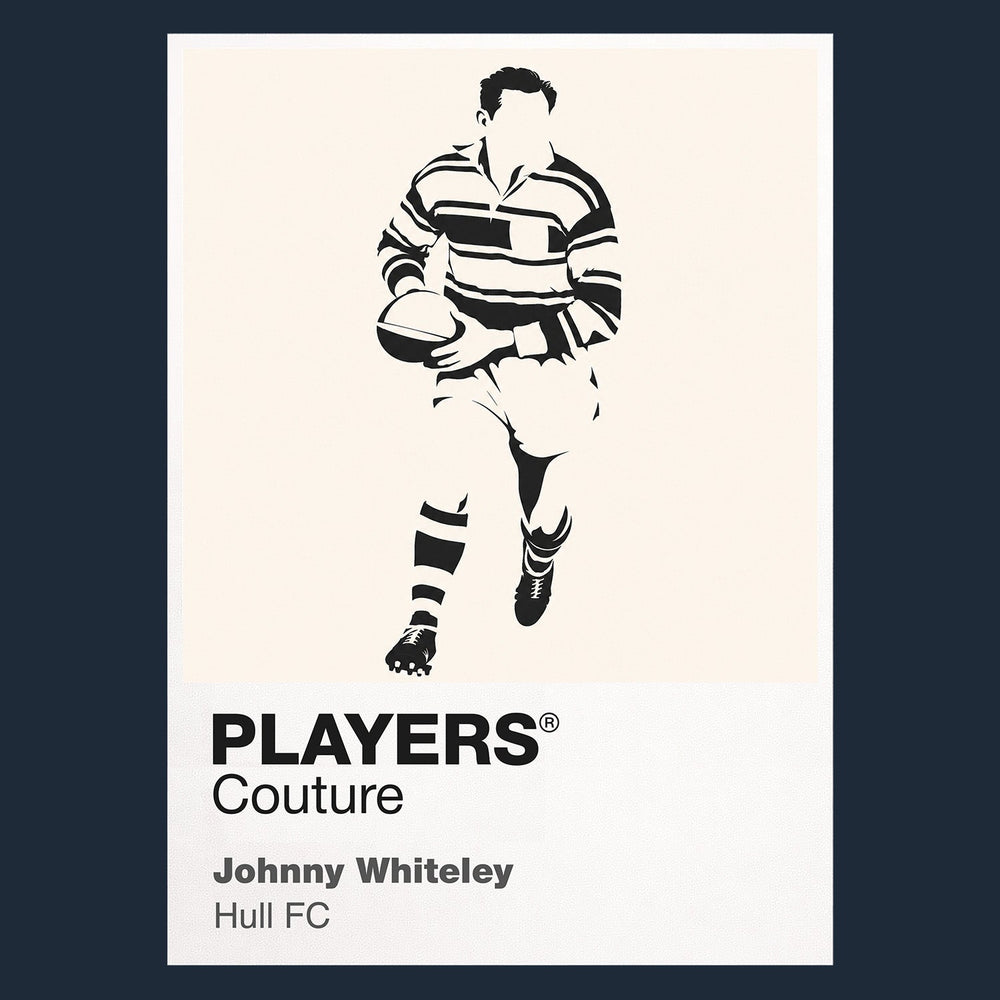 Johnny Whiteley Hull FC rugby league T-shirt navy